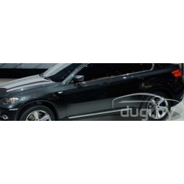 Нижние молдинги стекол (нерж.) для X6